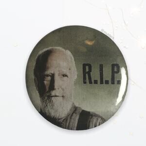 3/$15 🌻 The Walking Dead RIP Hershel Button Pin